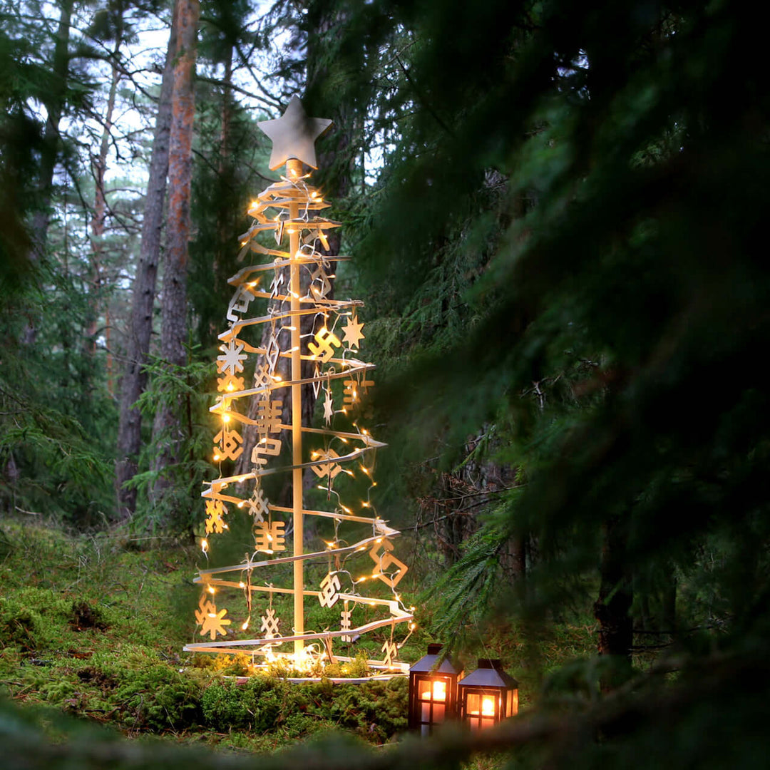 Foldable Plywood tree