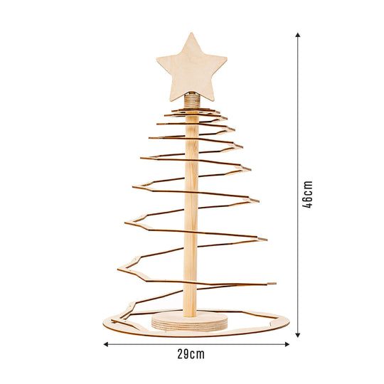 Foldable Plywood Christmas Tree